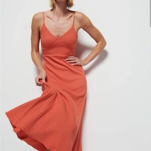 Nation LTD Spaghetti Strap Midi Dress